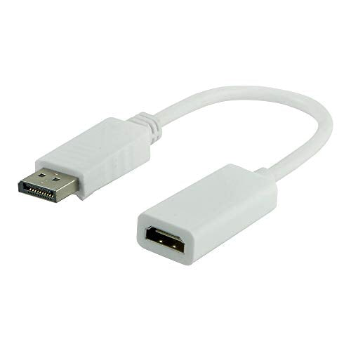 BOXNUBE Display Port DP to HDMI Adapter Converter Cable for PC & Laptops | Supports Full HD BOXNUBE Display Port DP to HDMI Adapter Converter Cable for PC & Laptops | Supports Full HD